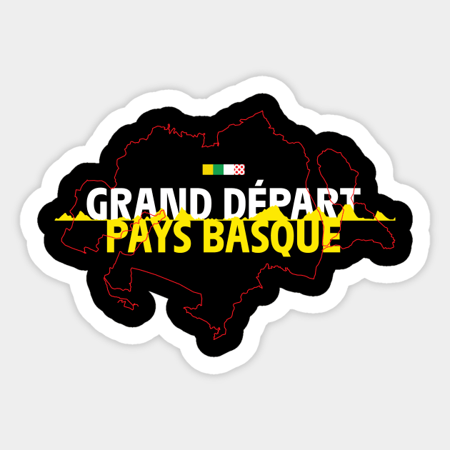 Grand Depart Sticker by reigedesign